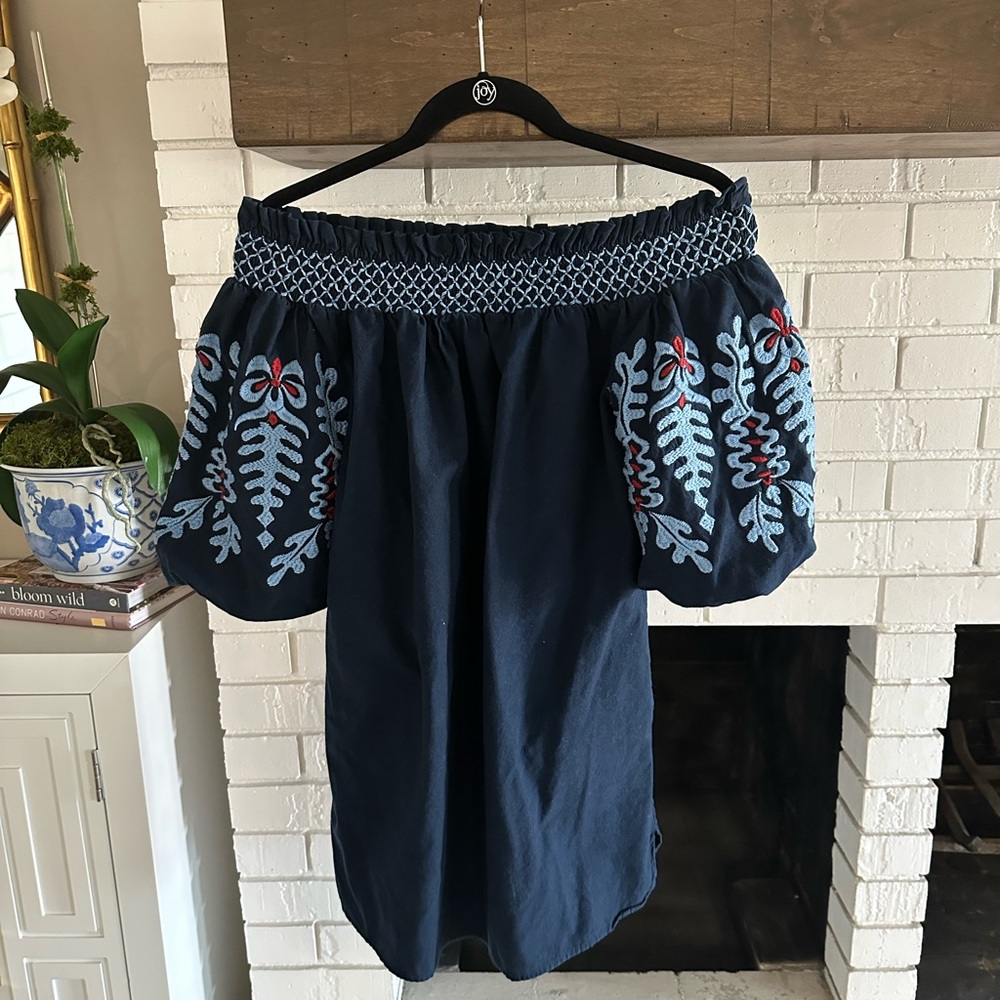 Zara Embroidered Dress